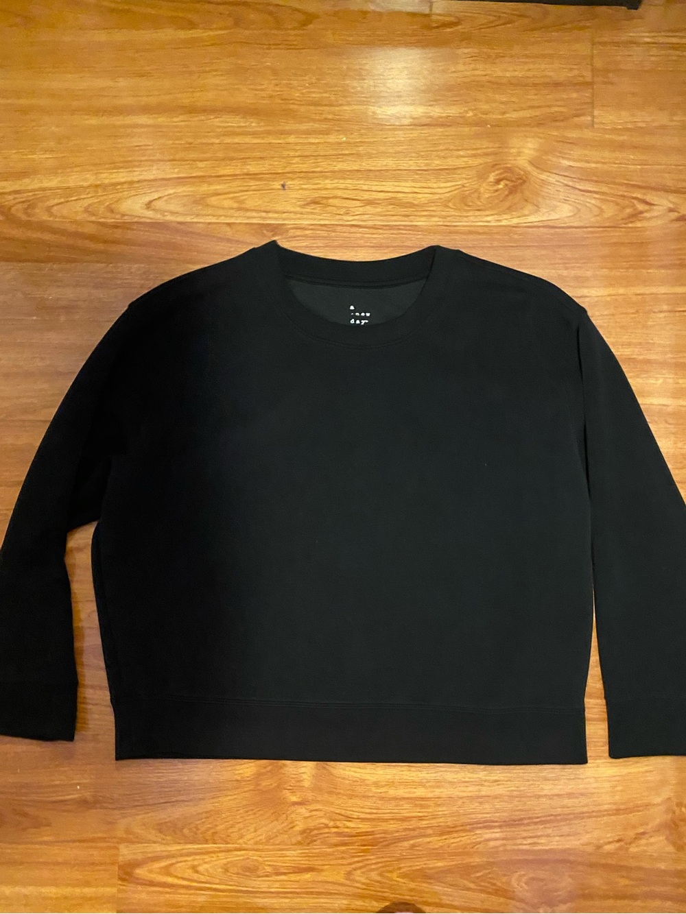 Black Women’s Pullover Crewneck Sweater
